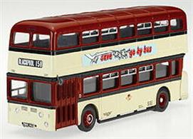 Corgi 1/50 Leyland Atlantean Scout Motor Services Preston CC25601In response to demand by bus enthusiasts for one of the most popular areas on their map, the Preston-based bus company is represented by a 1960s Atlantean in this 1/50 scale Limited Edition presented in bespoke display packaging. Features include detailed driver's cab, full passenger seating, accurate livery and badging, and authentic destination boards from the period.