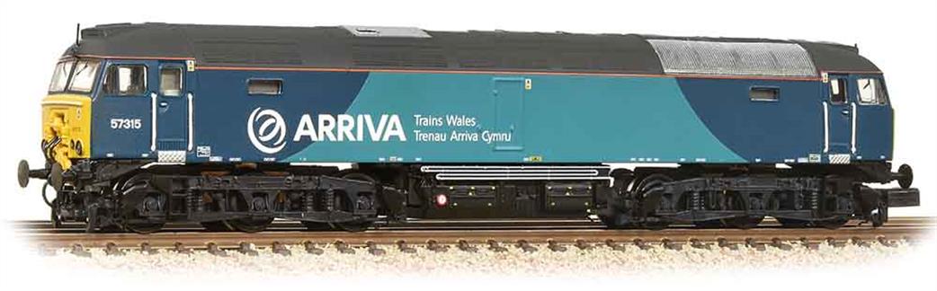 Graham Farish N 371-659 Arriva 57315 Class 57/3 Co-Co Diesel Locomotive Arriva Trains Wales Trenau Arriva Cymru Livery