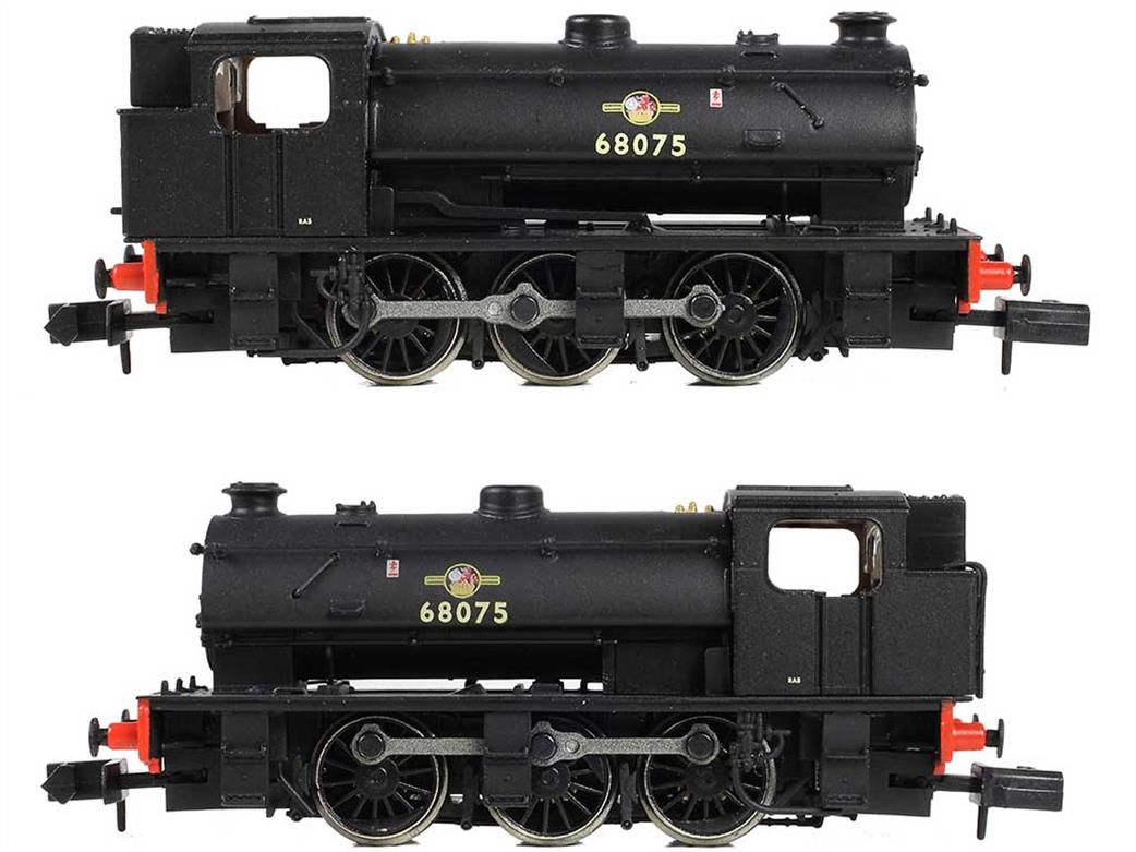 Bachmann EFE Rail N E85501 BR 68075 ex-LNER Class J94 Hunslet Austerity 0-6-0ST BR Black Late Crest