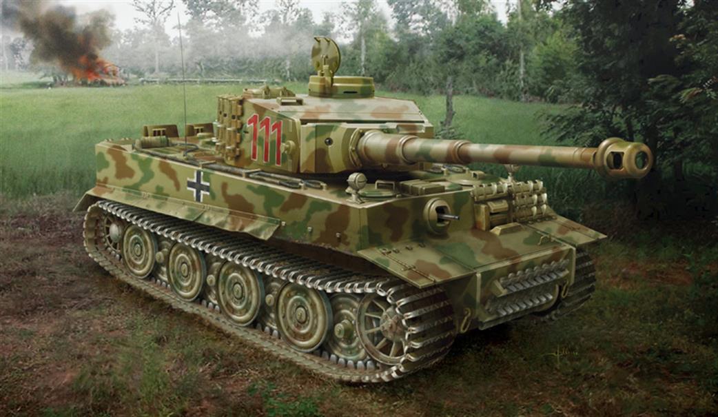 Italeri 1/35 6487 German Sdkfz 181 Tiger 1 Hybrid