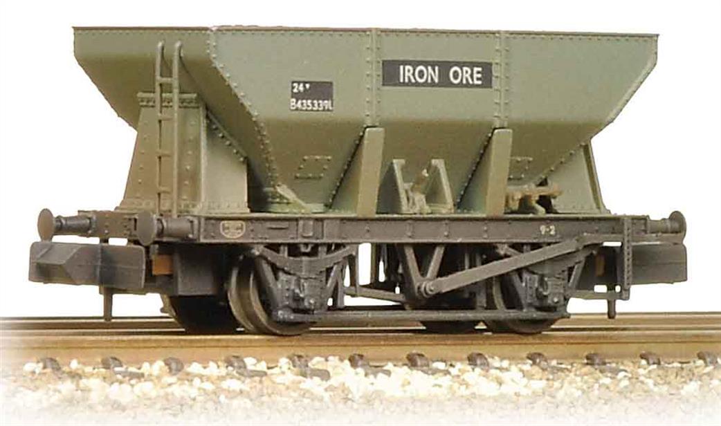Graham Farish N 373-218A BR 24ton Iron Ore Hopper Wagon Grey Weathered
