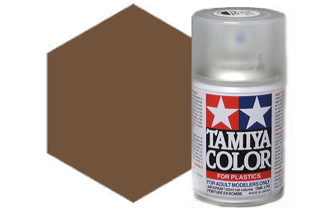 Tamiya  TS-62 TS62 Synthetic Lacquer Spray Paint Nato Brown 100ml
