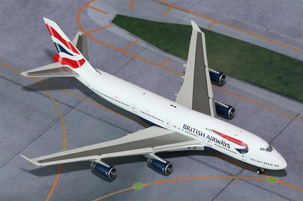 Gemini Jets 1/400 GJBAW1593 Boeing 747-400 British Airways G-Civa Victorious
