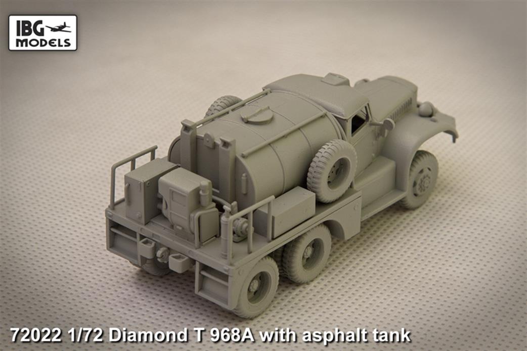 IBG Models 1/72 72022 Diamond T 968A Asphalt Tank