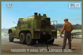 IBG Models 72022 1/72 Scale Diamond T 968A Truck with Asphalt TankComprehensive instructions are included with the kit.Glue and paints are required to assemble and complete the model (not included)Click on the More link to view related products.