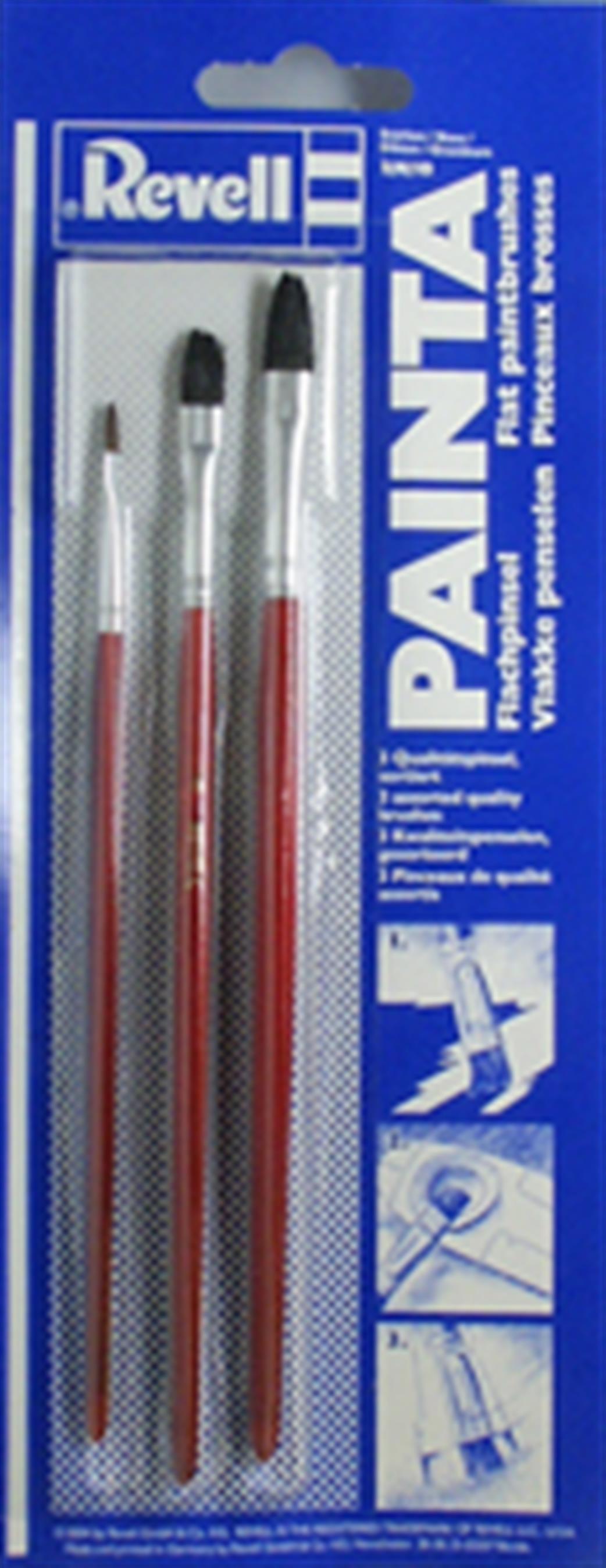 Revell  29610 Painta 3 Pack Paint Brushes