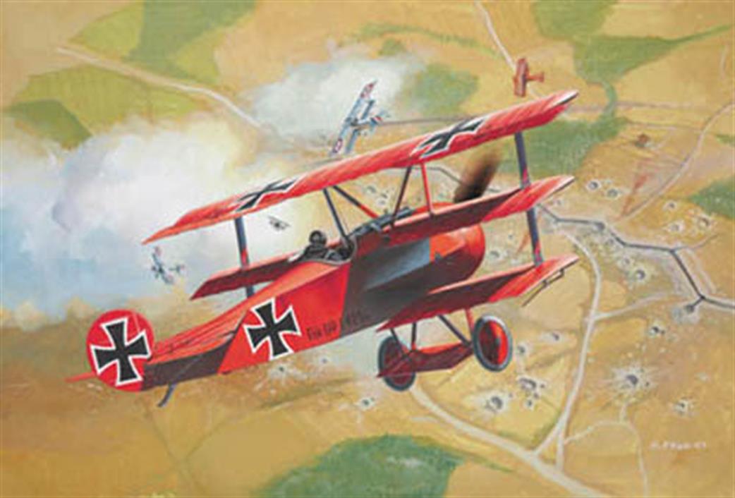 Revell 1/72 64116 Fokker DR 1 Model Set