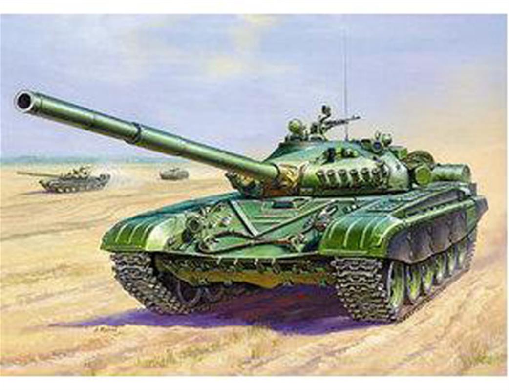 Zvezda 3552 Russian T-72 A MBT Tank Kit 1/35