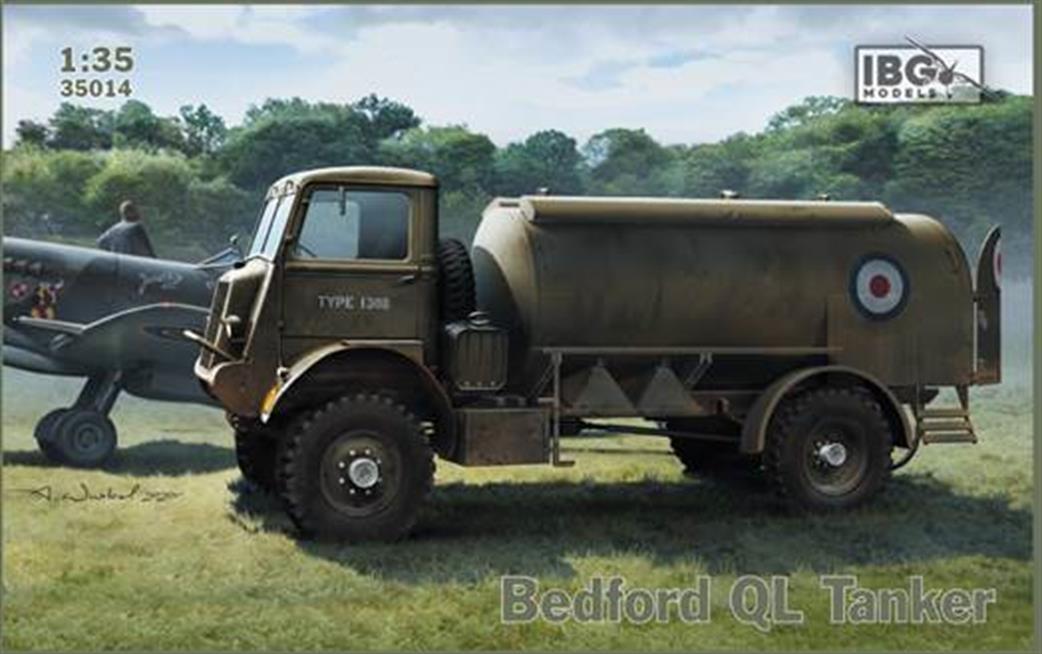 IBG Models 1/35 35014 Royal Airforce Bedford QL Tanker Kit