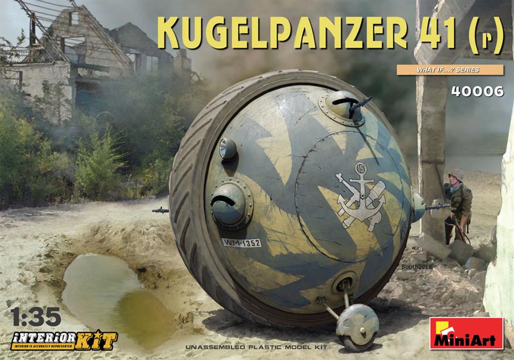 MiniArt 1/35 40006 Kugelpanzer 41 Plastic Kit