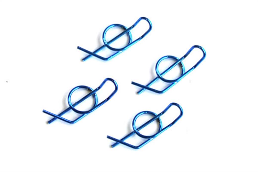 Fastrax  FAST211SB Small Locking Body Pins (4) - Blue