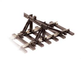 Detailed model of the standard British Railways type. Three plastic moulded parts which, after assembly, clip onto the rails. Peco Streamline Bullhead 0 Gauge track has set unsurpassed standards for 7mm scale realism. Superbly detailed, its 'wood grain' sleepers are the correct scale width and have integrally moulded scale chairs with square headed fixing bolts and wooden keys. This range is compatible with the 0 Setrack range.