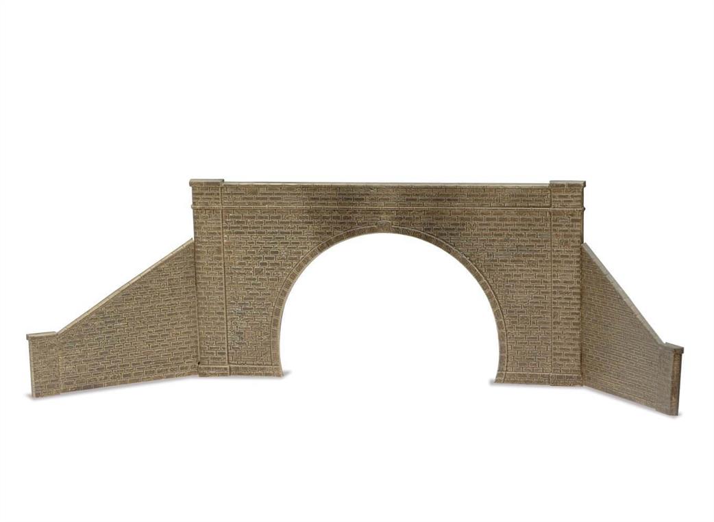 Peco O Gauge LK-732 Tunnel Mouth and Walls Stone Type Double Track