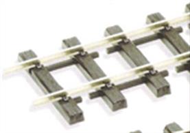Peco G-45 G Scale Flexitrack Nickel Silver 914mm G-45 SL-900Flexible track with code 250 nickel-silver rail fitted into a robust sleeper base suitable for G gauge garden railways. Sold in yard lengths.