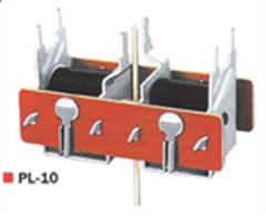 This motor attaches directly to the underside of the point to ensure positive and reliable operation. Requires a 40 x 25mm hole in the baseboard to accommodate the motor. Operation is from a passing contact switch or probe and stud system to give a pulse from the 16v AC outlet found on most transformers (2 amps required). If this isn't available an uncontrolled 12v DC supply may suffice. Use only a pulse as applying a constant current would burn out the motor.