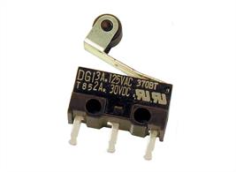 Closed type, rated 16v 2amps (continuous) or 2.5amps (momentary).Use this microswitch with the PL-19 Microswitch Housing for polarity switching the SL-E790BH 0 Gauge Double Slip.