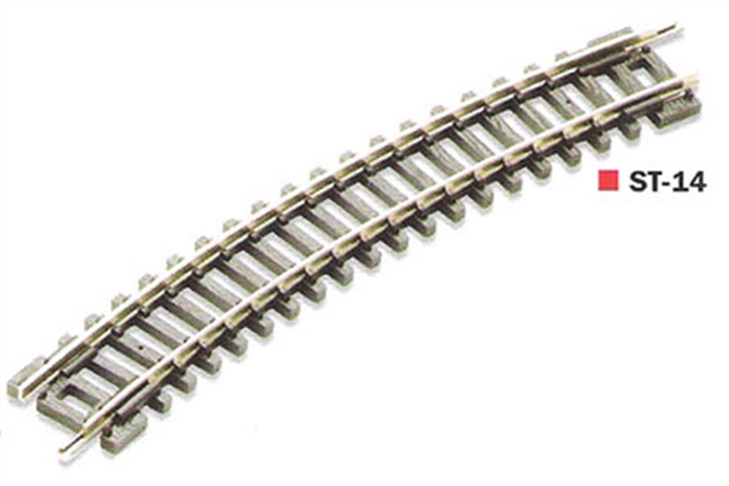 Peco N ST-14 Setrack 2nd Radius Standard Curve