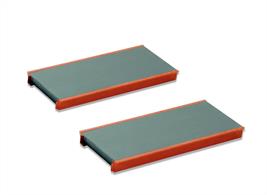 Setrack platform system straight platform units only. Use with ST90 to extend your platform.Easy to assemble and adapt to your requirements, cut the platform surfaces to any one of three widths using the scribed lines on the back. Add the side walls and join together as many units as you need.