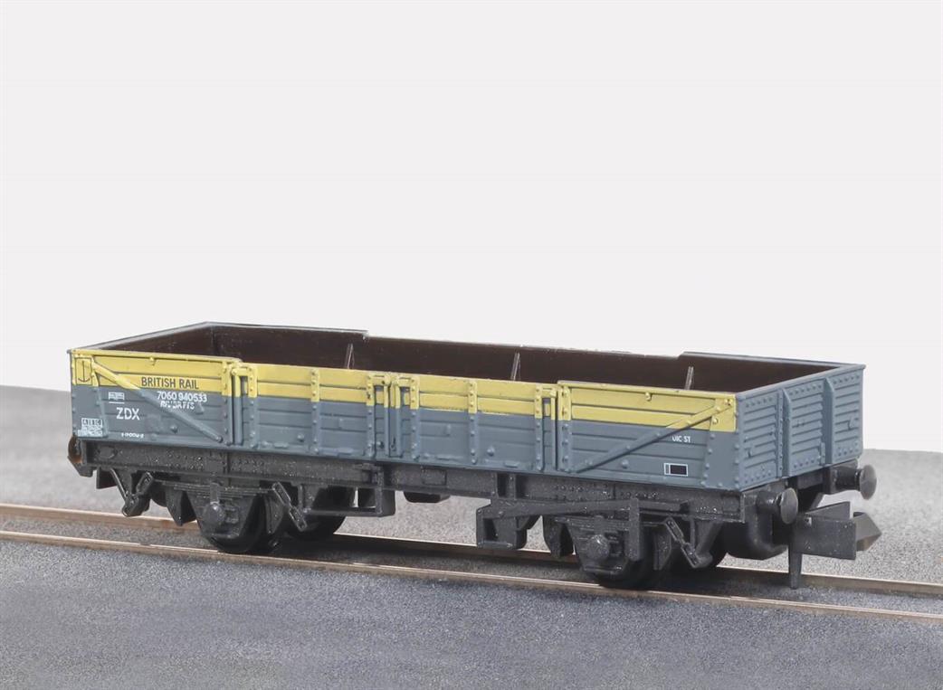 Peco N NR-7H Ferry Tube Wagon BR Engineers Stores Grey & Blue