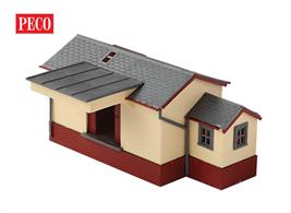 This goods shed kit builds to a shed typical of the type once found in the goods yards at most stations up and down the country. This kit is ideal for conversion and modification, providing many useful componants. Area: 87mm x 36.5mm.