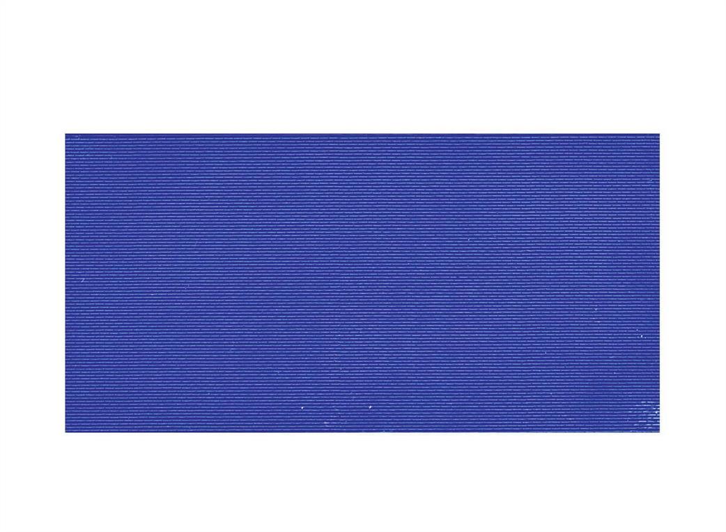 Peco NB-44 Brick Walling Sheets Blue 127mm x 63mm (x2) N