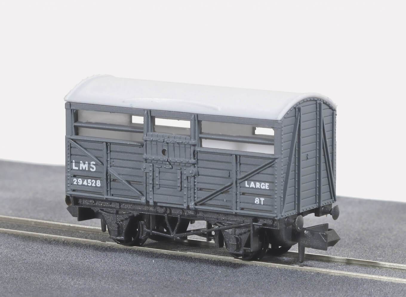 N wagon. Cattle Wagon. Грузовик LMS.