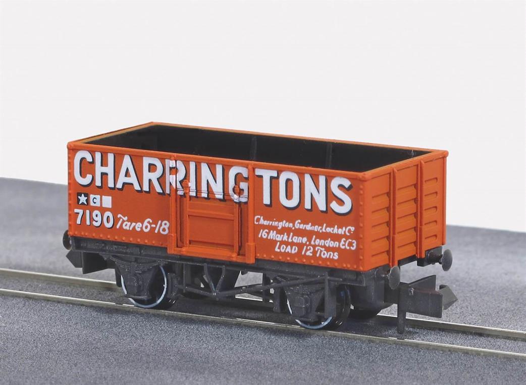 Peco NR-P100 Wagon Coal Butterley Steel Charringtons Red N
