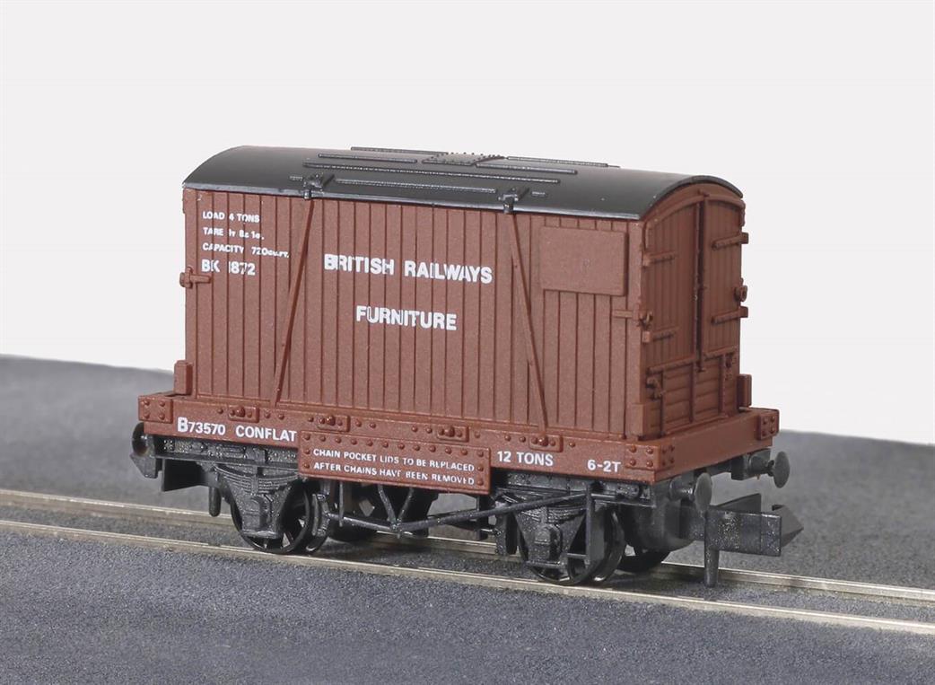 Peco N NR-22 Conflat & Container BR