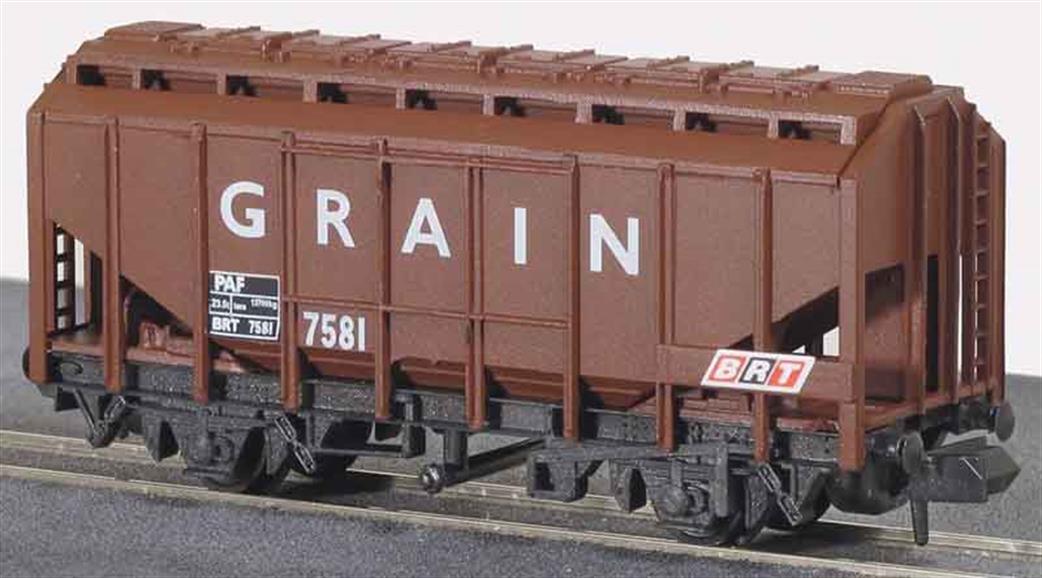 Peco N NR-66 Grain Wagon Brown