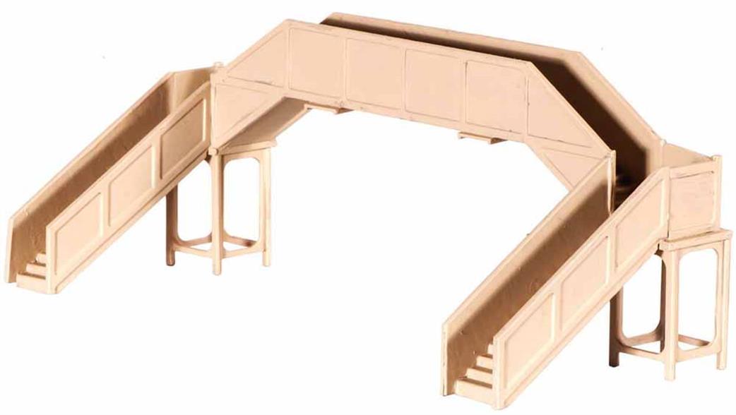 Ratio N 222 Concrete Footbridge Kit