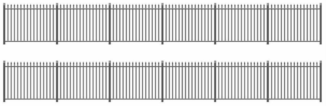 Ratio OO 434 GWR Straight Spear Fencing