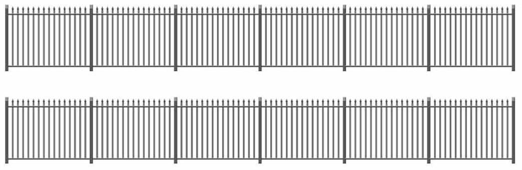 Ratio OO 434 GWR Straight Spear Fencing