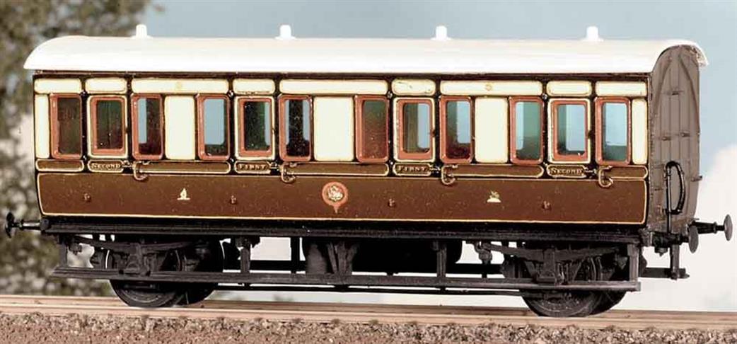 Parkside Kits OO PC612 GWR 4 Wheel Composite Coach Kit