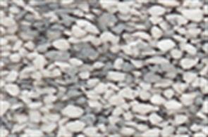 Woodland Scenics Grey Blend Medium Ballast Shaker Bottle B1394Woodland Scenics B1394 Medium Grey Blend Ballast Shaker BottleShaker Bottle size 57.7cu.in / 945cu.cmRealistic model railway track ballast, crushed rock and stones. Easy to use and colorfast. For any scale.The blend packs contain a mix of light, mid and darker grey stone chips, giving track ballast a more realistic appearance.Particle size: Medium: 0.033" - 0.049"Scales to N 7.3"-11", OO 2.5"-3.75", O 1.6"-2.4"Coverage (approx) : 1 Bottle - Medium 11.5 sq ftContains tree nut by-products.