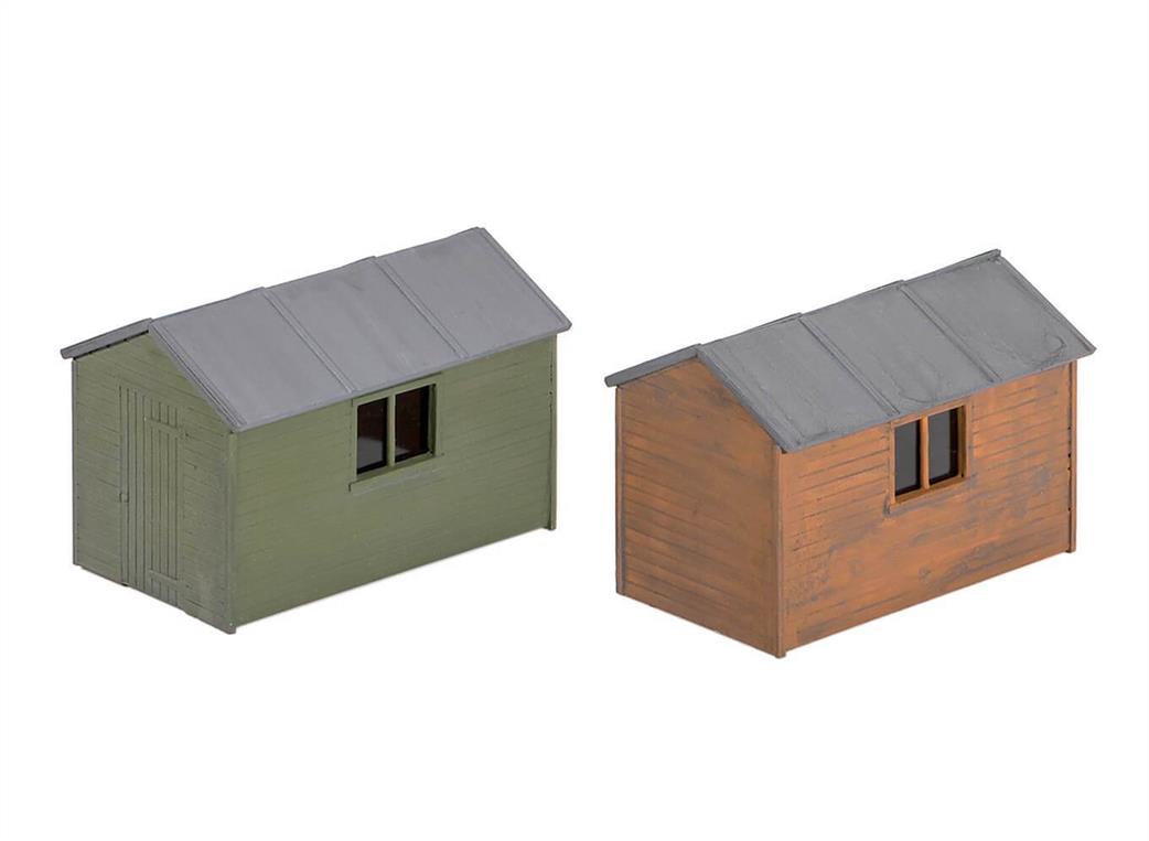 Wills Kits OO SS58 Timber Garden Sheds Pack of 2