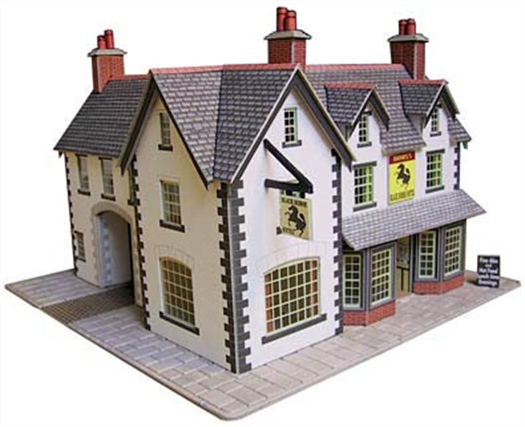 Metcalfe OO PO228 Coaching Inn card Construction kit