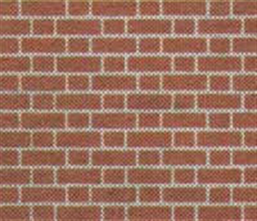 Metcalfe PN900 Red Brick Sheets N