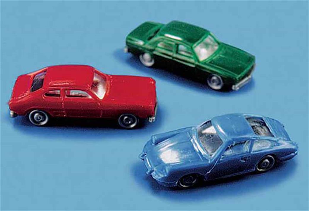Peco Modelscene 5184 Cars Pack of 4 N