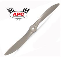 The sport range of propellers from APC offer a range of sizes, measured in inches, with a range of pitchâ€™s as well, these props are known for their low noise characteristic, which is due to the highly efficient blade shape, and exceptional stiffness, moulded from long strand glass-nylon material.