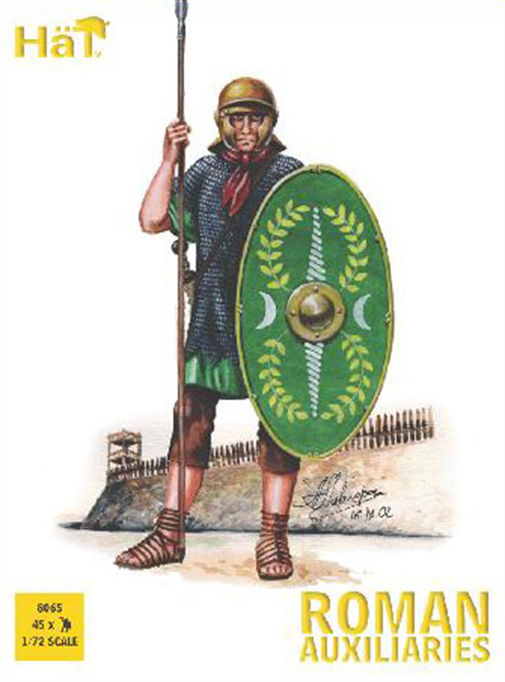 Hat 8065 Roman Auxiliares Figure Pack 1/72