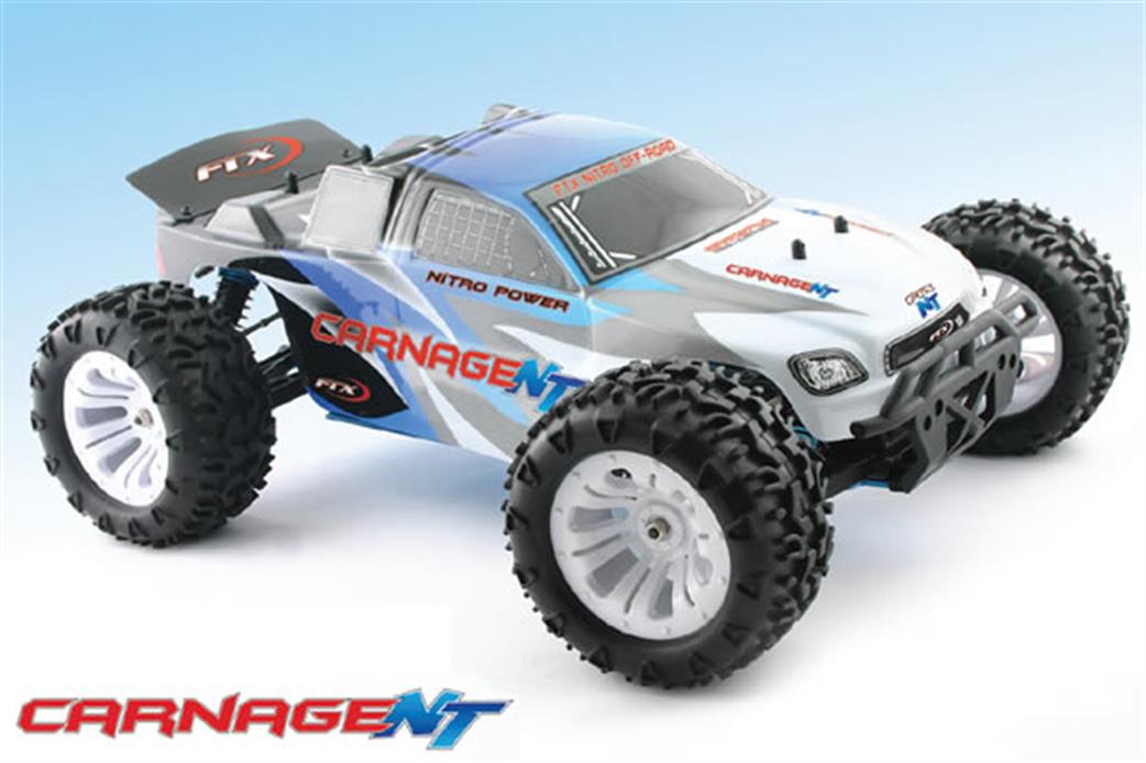 FTX FTX5540 Carnage NT RTR 4WD Nitro RC Truck Model 1/10