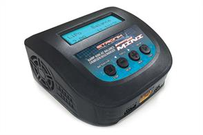 With an integrated power unit, the PowerPal Mini features a compact and lightweight design for simple, use anywhere charging for most regular modelling applications. Delta peak charge software to suit all popular battery types, the PowerPal Mini’s simple and intuative touch button menu screen scrolls through adjustable settings for cell type, charging, discharging, balancing and storage options. 