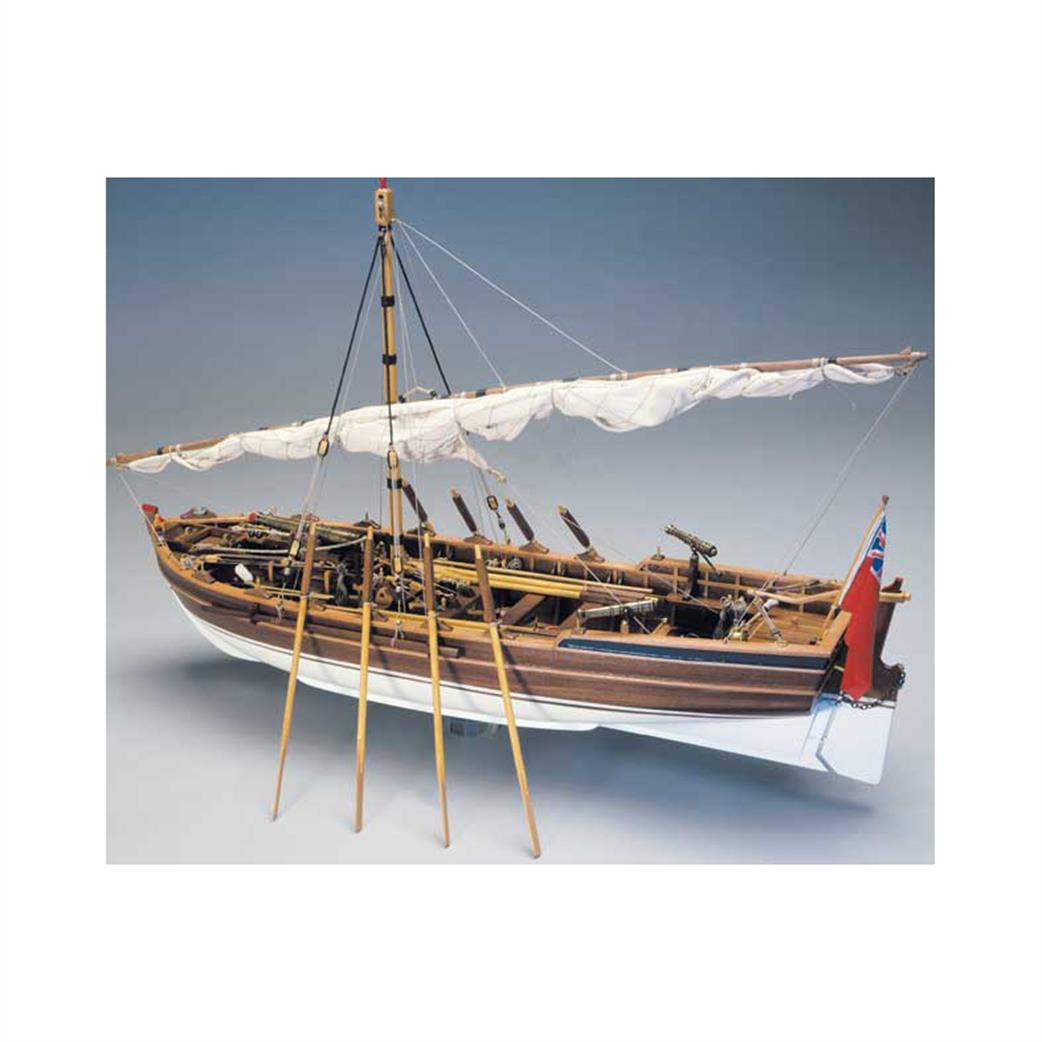 Mantua Sergal 1/16 748 Armed Pinnace British Navy 1803 Kit