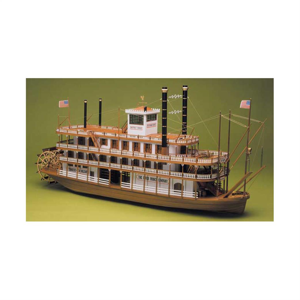 Mantua Sergal 1/50 734 Mississippi Stern Wheeler 1870 1920 Kit