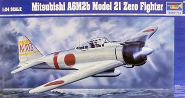 Superb detail abounds in this kit from Trumpeter including engine detail, folding wings and sprung landing gear. With an approximate length of 380mm and a wingspan of 499mm it is big and impressive and markings are included for an aircraft of the Japanese carrier Akagi during the attack on Pearl Harbour.
