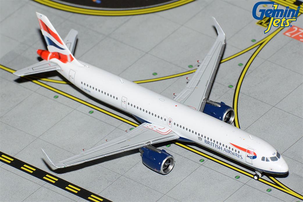 Gemini Jets 1/400 GJBAW2115 British Airways Airbus A321neo G-NEOR Airliner Model