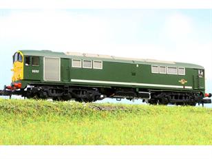 Detailed N gauge model of Metropolitan-Vickers Crossley engined Co-Bo diesel locomotive number D5707 finished in locomotive green livery with full yellow ends. Post 1961 rebuild condition with flat windscreens.DCC Ready with socket for Next18 decoder.