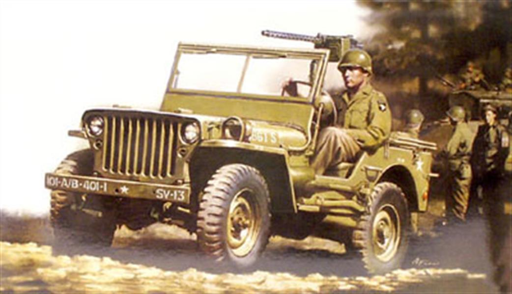 Hasegawa 1/24 24501 US Army Willys Jeep (MV01)