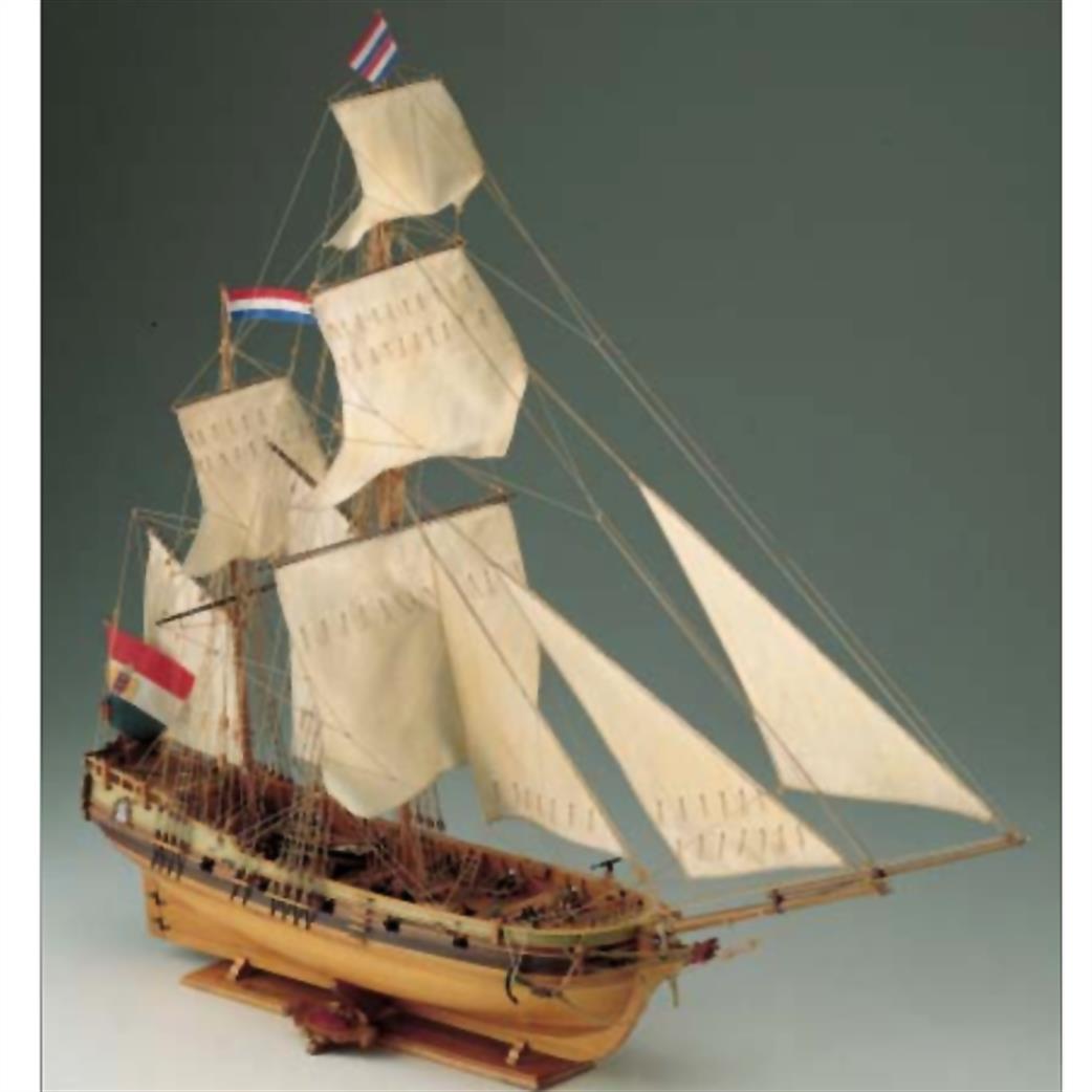 Corel SM16 Dolphyn Ketch Privateer Wooden Ship Kit 1/50