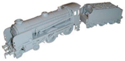 Dapol OO BR Schools Class Locomotive Kit C35Moulded in grey plasticGlue and paints are required